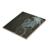 Industrieller Stahlfliegen-Drache - rechte Seite Fliese (Seite)