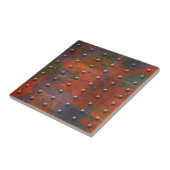 Industrielles Chic beunruhigte 4 Farbmetallniete Fliese (Seite)