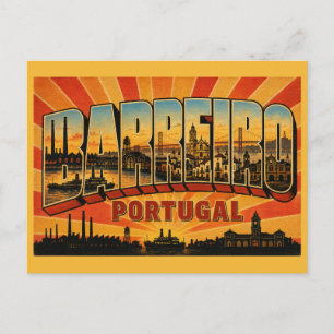 Industrielles Erbe von Barreiro, Portugal Postkarte