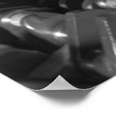 Industrielles Foto - Kurbelwellen der halben Strec Poster (Ecke)