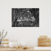 Industrielles Foto: Windmühle Factory Blacksmith S Poster (Küche)