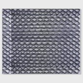 Industrielles Kettenglied und Metallzaun Geschenkpapier (Flach)