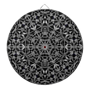Industrielles Mandala  Dartscheibe