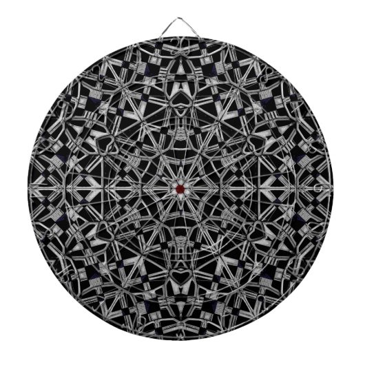 Industrielles Mandala Dartscheibe (vorne)