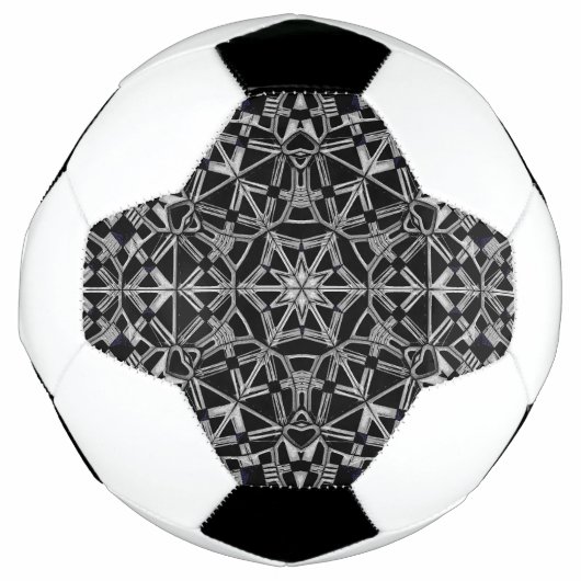 Industrielles Mandala Fußball (Vorderseite)