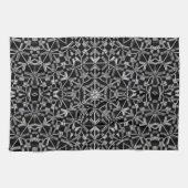Industrielles Mandala Geschirrtuch (Horizontal)