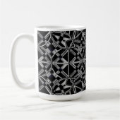 Industrielles Mandala Kaffeetasse (Links)