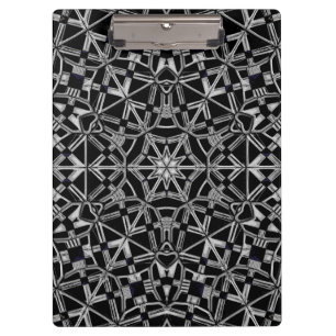 Industrielles Mandala Klemmbrett