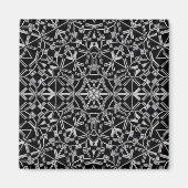 Industrielles Mandala  Magnet (Vorne)
