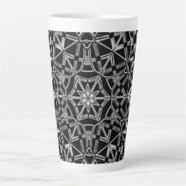 Industrielles Mandala Milchtasse