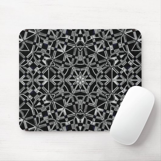 Industrielles Mandala Mousepad (Mit Mouse)