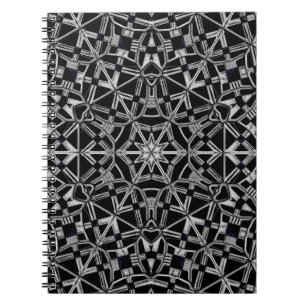 Industrielles Mandala  Notizblock