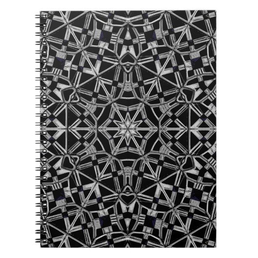 Industrielles Mandala  Notizblock (Vorderseite)