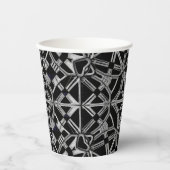 Industrielles Mandala Pappbecher (Vorderseite)