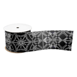 Industrielles Mandala Satinband