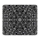 Industrielles Mandala  Schneidebrett (Vorderseite)