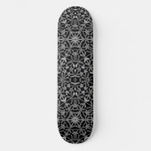 Industrielles Mandala Skateboard (Vorderseite)