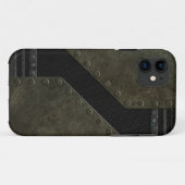 Industrielles Maschen-Muster Case-Mate iPhone Hülle (Rückseite (Horizontal))