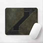 Industrielles Maschen-Muster Mousepad (Mit Mouse)