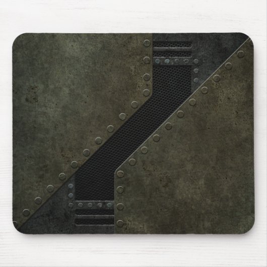 Industrielles Maschen-Muster Mousepad (Vorne)