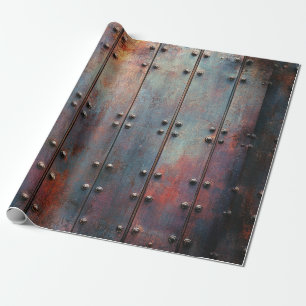 Industrielles Metall-Verpackungspapier Geschenkpapier