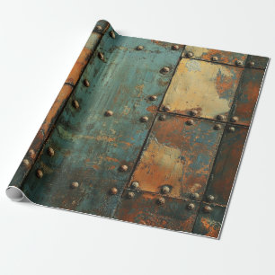 Industrielles Metall-Verpackungspapier Geschenkpapier