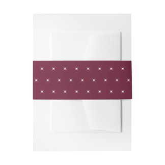 Industrielles Rot-Krabben-Twinkle-Lights-Muster Einladungsbanderole