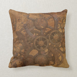 Industrielles steampunk Thema Kissen