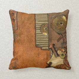 Industrielles steampunk Thema Kissen