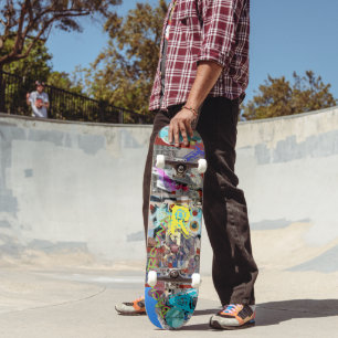 Industrielles urbanes Lebensart-Montage-Skateboard Skateboard