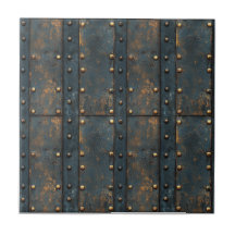 Industriemetall rustikal