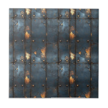 Industriemetall rustikal