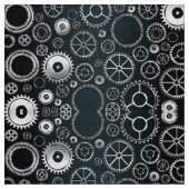 Industriemuster im zeitgenössischen Stil Stoff (Nahaufnahme)