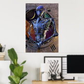 Industrieportrait Poster (Heimbüro)