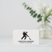 Industriereiniger Visitenkarte (Stehend Vorderseite)