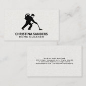 Industriereiniger Visitenkarte (Vorne/Hinten)