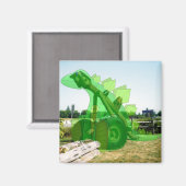 Industrieschelett Magnet (Vorderseite/Rückseite)