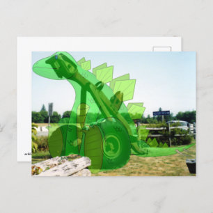 Industrieschelett Postkarte