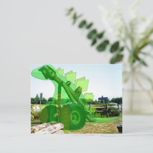 Industrieschelett Postkarte (Stehend Vorderseite)