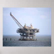 Industrieschwalbe in der Farbe des Golfs 16x20