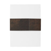 Industriesteine, Edison-Leuchten, Namen und Datum Einladungsbanderole (Rückseitenbeispiel)