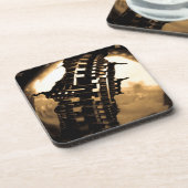 Industriestrahl Getränkeuntersetzer (Linke Seite)