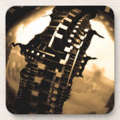 Industriestrahl Getränkeuntersetzer (Vorderseite)