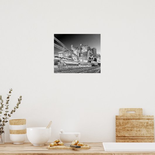 Industriestrecken Poster (Küche)