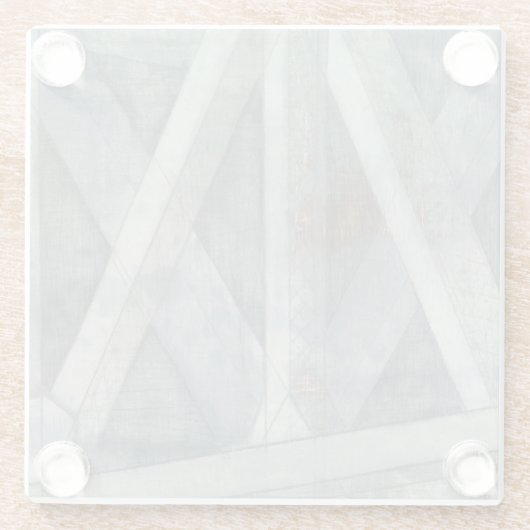 Industriestruktur | Brücke Glasuntersetzer (Rückseite)