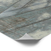 Industriestruktur | Brücke Poster (Ecke)