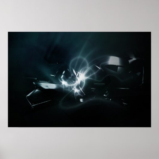 Industrieumgebung Poster (Vorne)