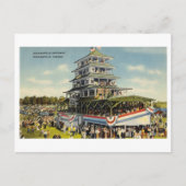 Indy 500 Vintag Postkarte (Vorderseite)