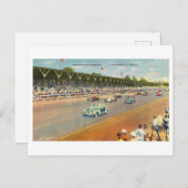 Indy 500 Vintage Postkarte (Vorne/Hinten)