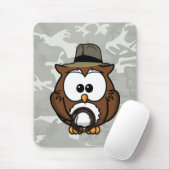 Indy-Eule Mousepad (Mit Mouse)